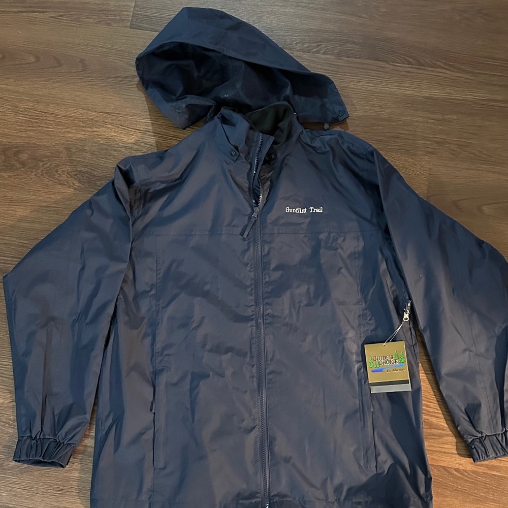Unisex Navy Raincoat